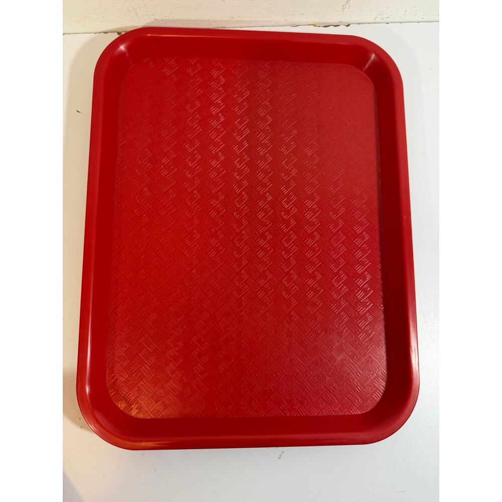 Winco FFT-1014R 10 x 14 Fast Food Tray | RED